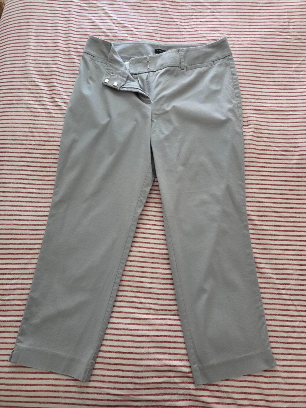 Ann Taylor ankle pants, grey (size 10-12)